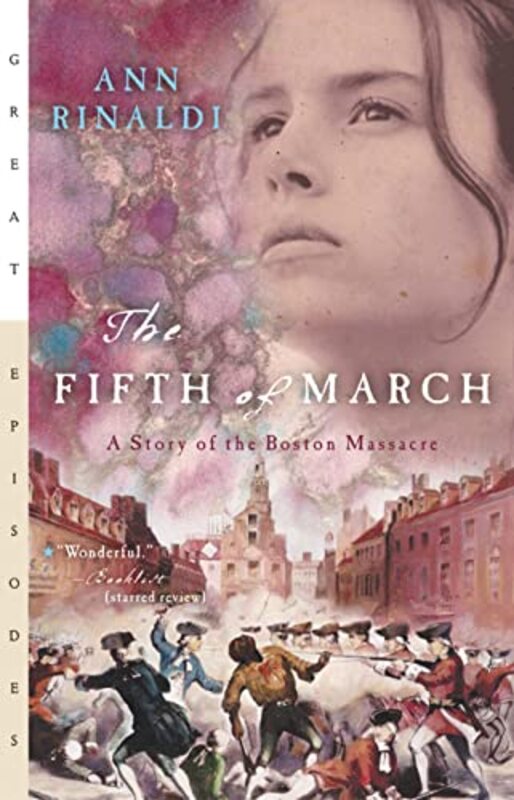 Book cover for "The Fifth of March" by Ann Rinaldi