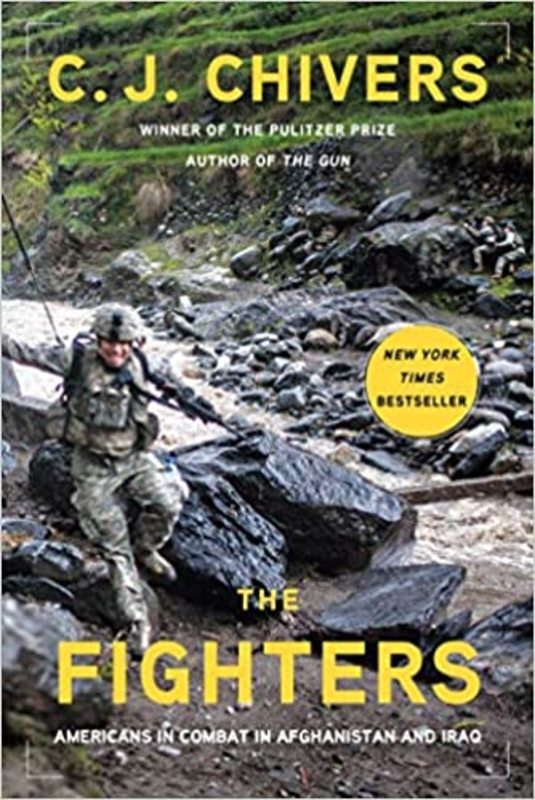 Book cover for "The Fighters" by C. J. Chivers