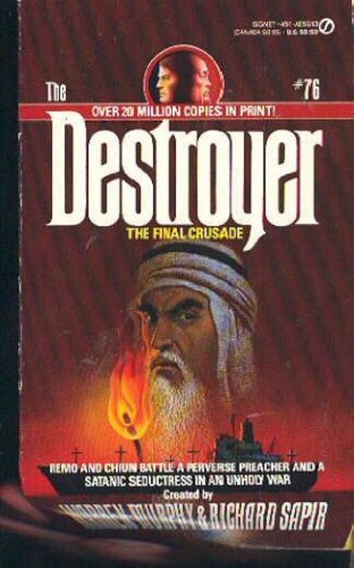 Book cover for "The Final Crusade" by Warren Murphy