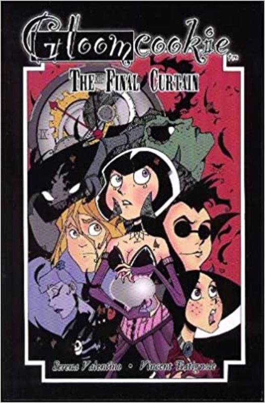 Book cover for "The Final Curtain" by Serena Valentino