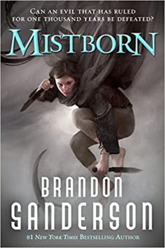 Book cover for "The Final Empire" by Brandon Sanderson