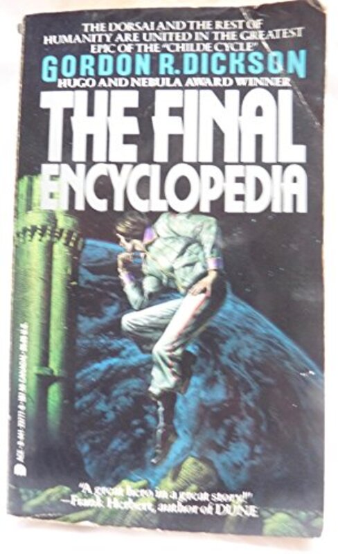 Book cover for "The Final Encyclopedia" by Gordon R Dickson