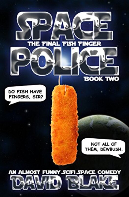 Book cover for "The Final Fish Finger" by David Blake