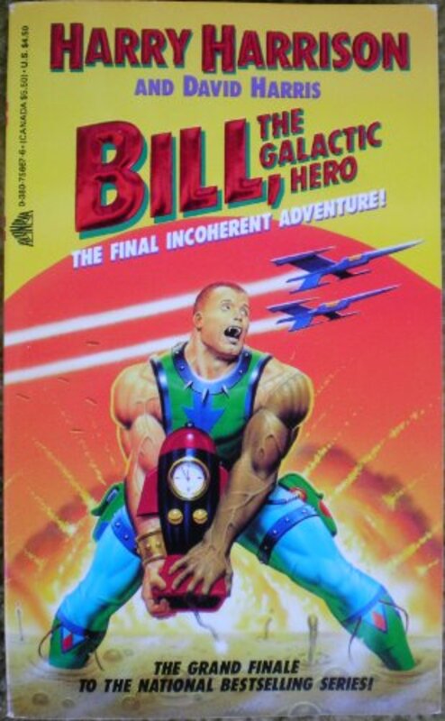 Book cover for "The Final Incoherent Adventure!" by Harry Harrison