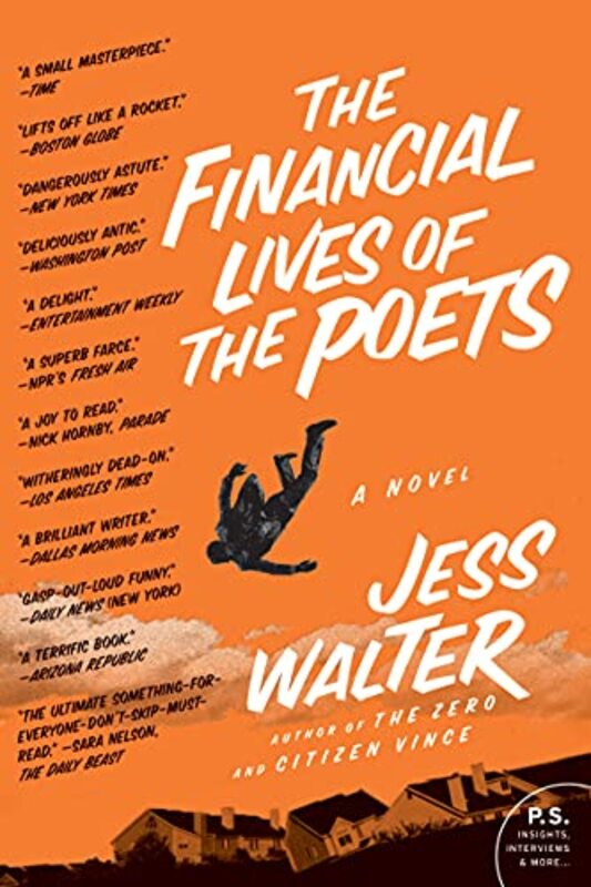 Book cover for "The Financial Lives of the Poets" by Jess Walter