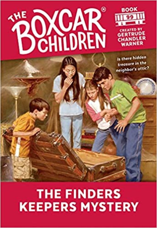 Book cover for "The Finders Keepers Mystery" by Gertrude Chandler Warner
