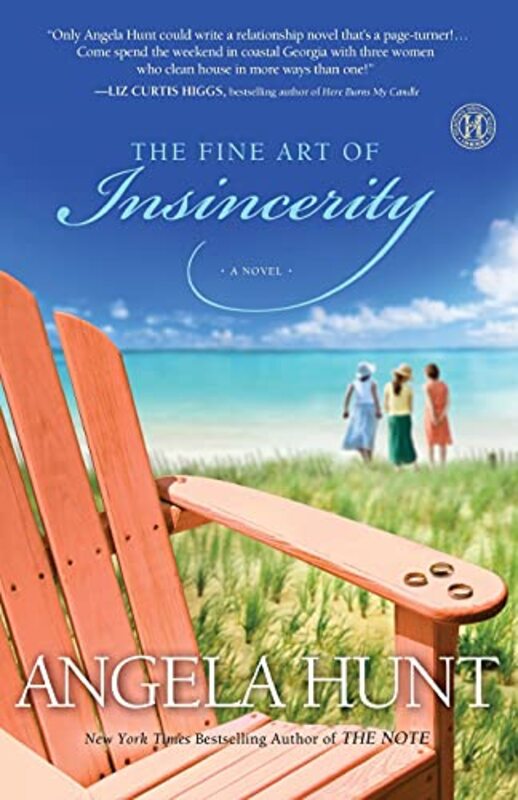Book cover for "The Fine Art of Insincerity" by Angela Elwell Hunt