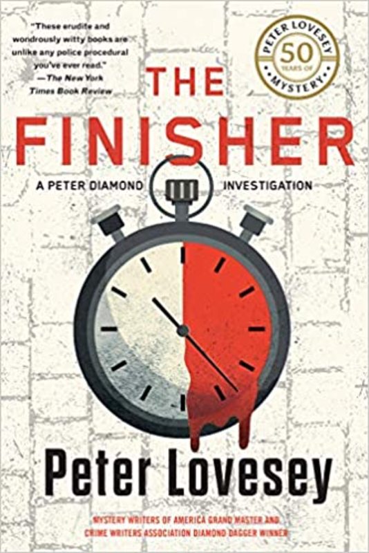 Book cover for "The Finisher" by Peter Lovesey