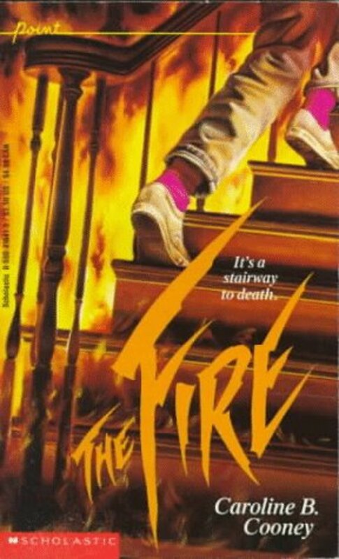 Book cover for "The Fire" by Caroline B Cooney