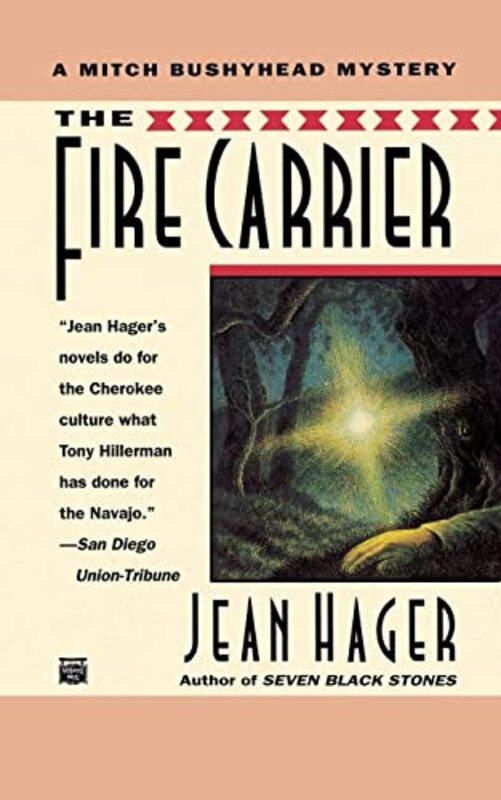 Book cover for "The Fire Carrier" by Jean Hager