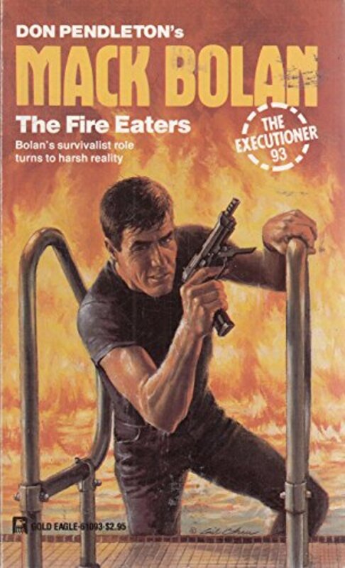Book cover for "The Fire Eaters" by Don Pendleton