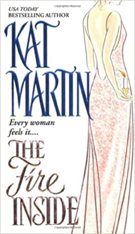 Book cover for "The Fire Inside" by Kat Martin