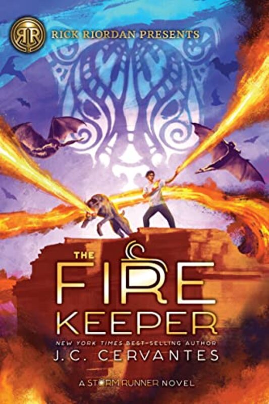 Book cover for "The Fire Keeper" by JC Cervantes