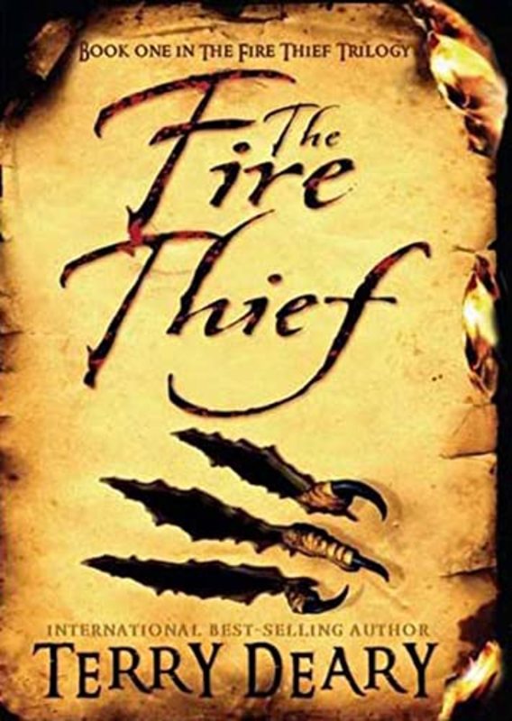 Book cover for "The Fire Thief" by Terry Deary