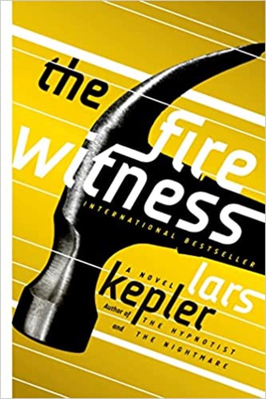 Book cover for "The Fire Witness" by Lars Kepler