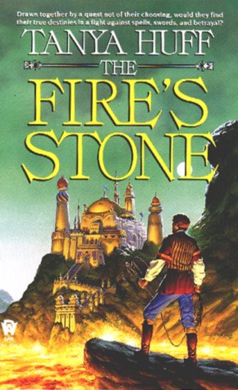 Book cover for "The Fire's Stone" by Tanya Huff