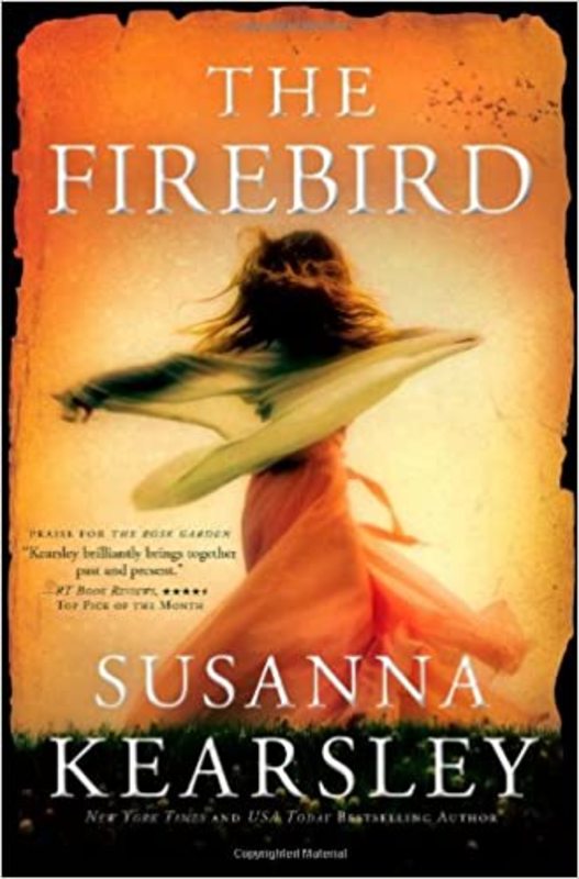 Book cover for "The Firebird" by Susanna Kearsley