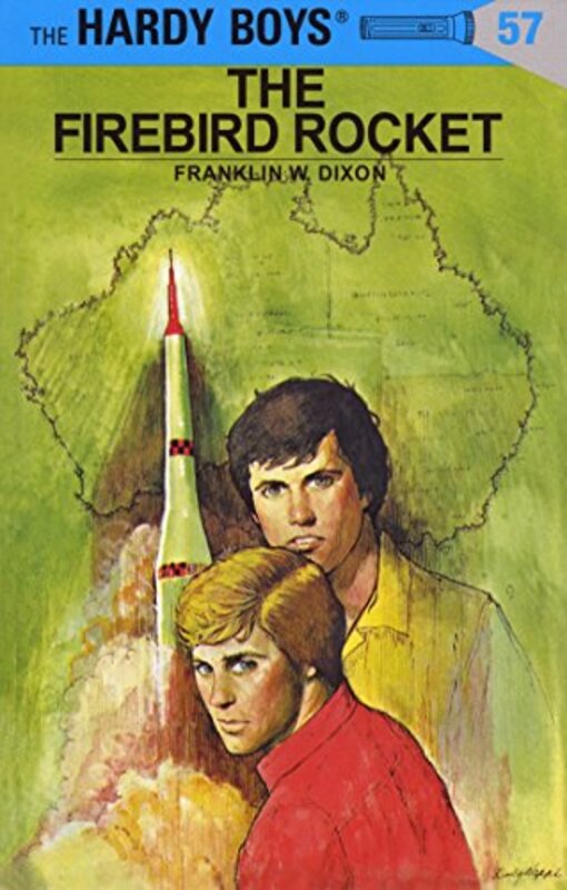 Book cover for "The Firebird Rocket" by Franklin W Dixon