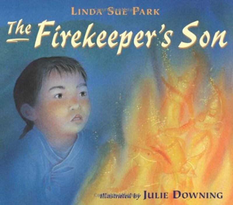 Book cover for "The Firekeeper's Son" by Linda Sue Park