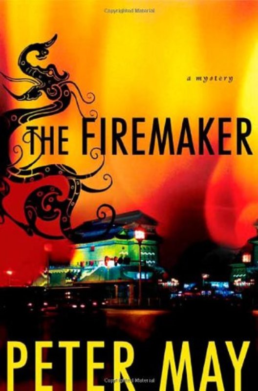 Book cover for "The Firemaker" by Peter May