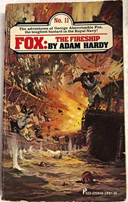 Book cover for "The Fireship" by Adam Hardy
