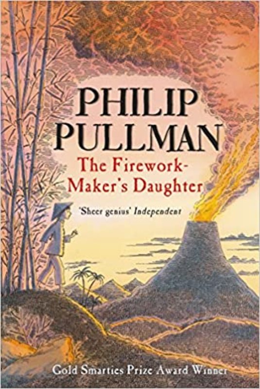 Book cover for "The Firework-Maker's Daughter" by Philip Pullman