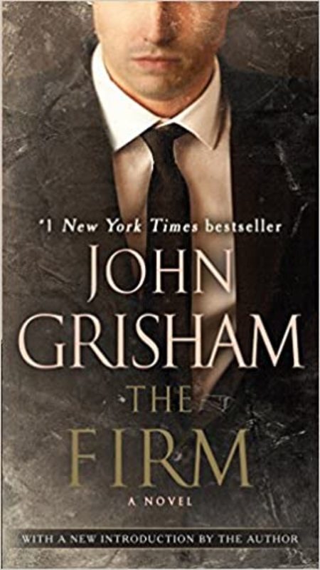 Book cover for "The Firm" by John Grisham