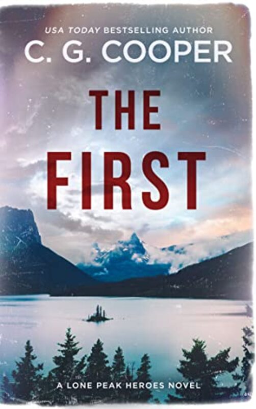 Book cover for "The First" by CG Cooper