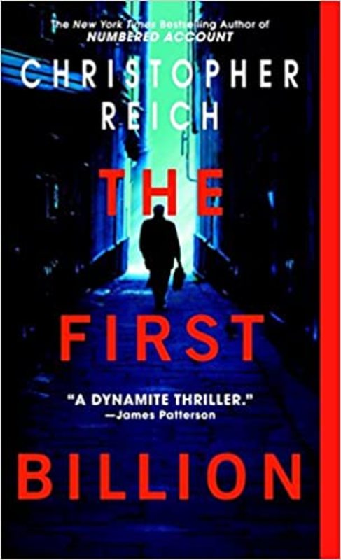 Book cover for "The First Billion" by Christopher Reich