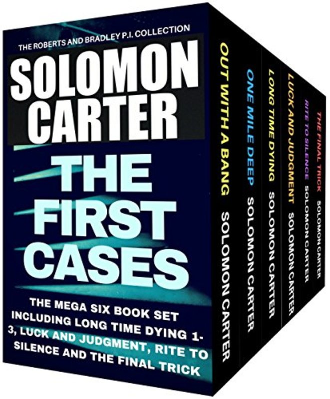 Book cover for "The First Cases" by Solomon Carter