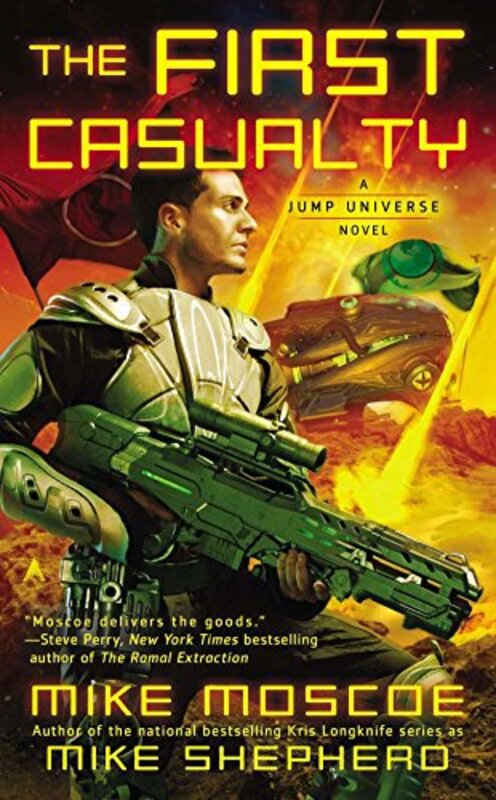 Book cover for "The First Casualty" by Mike Moscoe