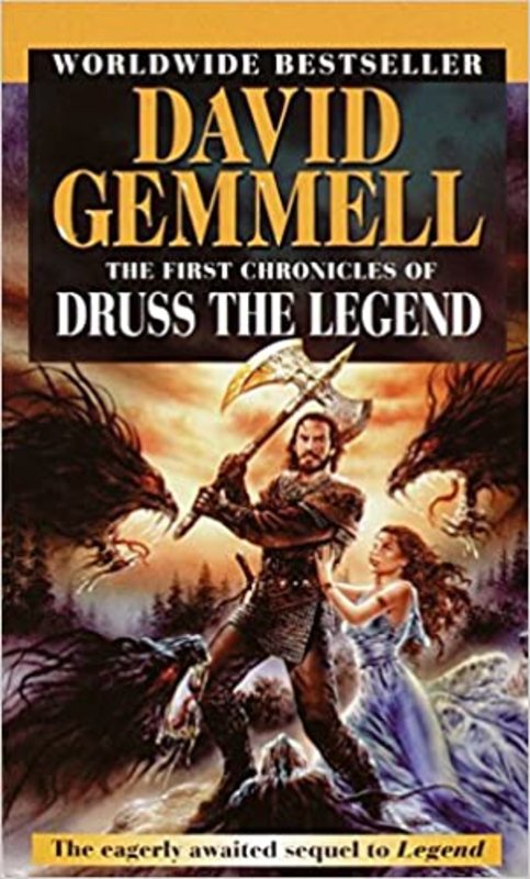 Book cover for "The First Chronicles of Druss the Legend" by David Gemmell