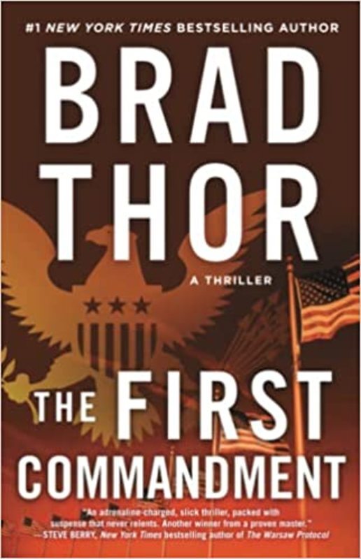 Book cover for "The First Commandment"