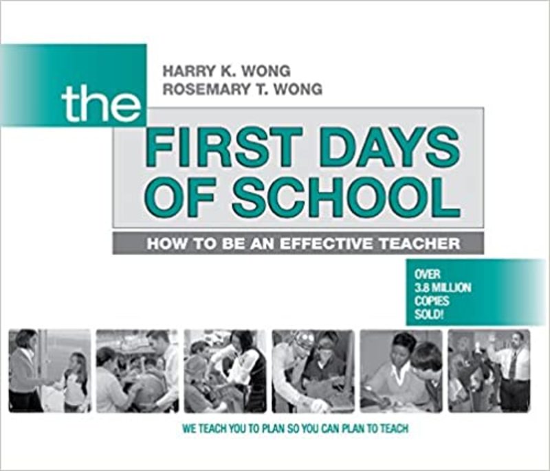 Book cover for "The First Days of School" by Harry K. Wong