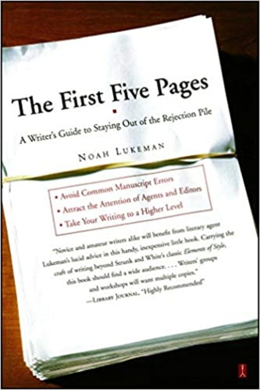 Book cover for "The First Five Pages" by Noah Lukeman