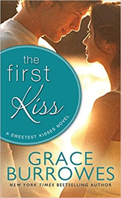 Book cover for "The First Kiss" by Grace Burrowes