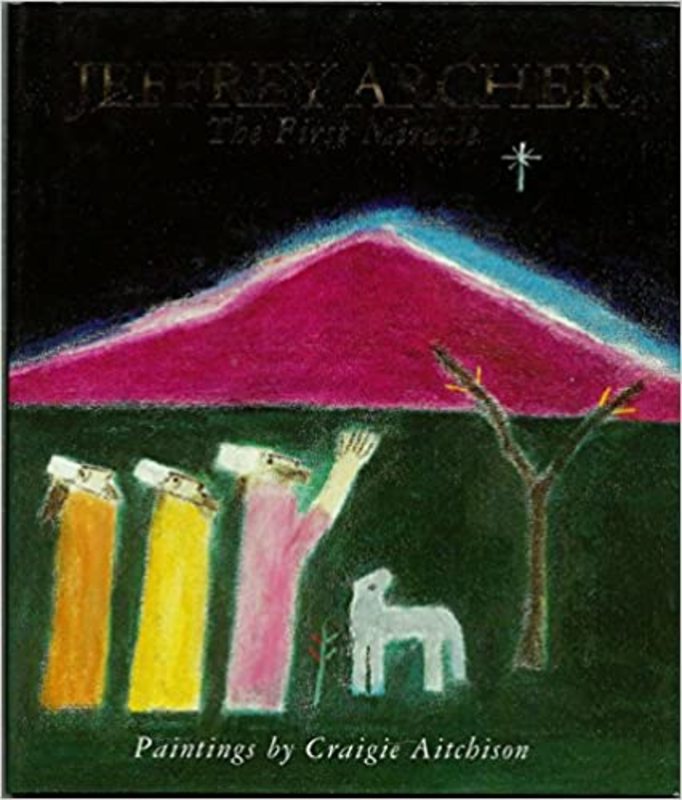 Book cover for "The First Miracle" by Jeffrey Archer