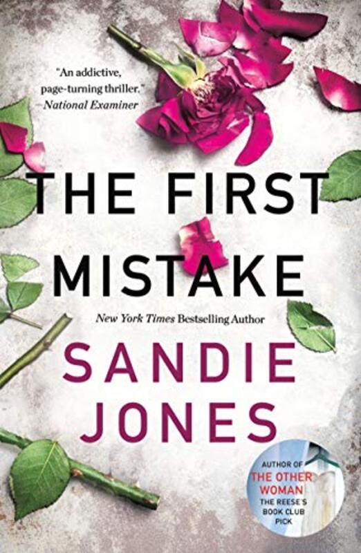 Book cover for "The First Mistake" by Sandie Jones