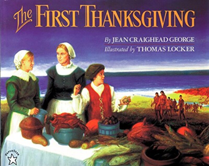 Book cover for "The First Thanksgiving" by Jean Craighead George