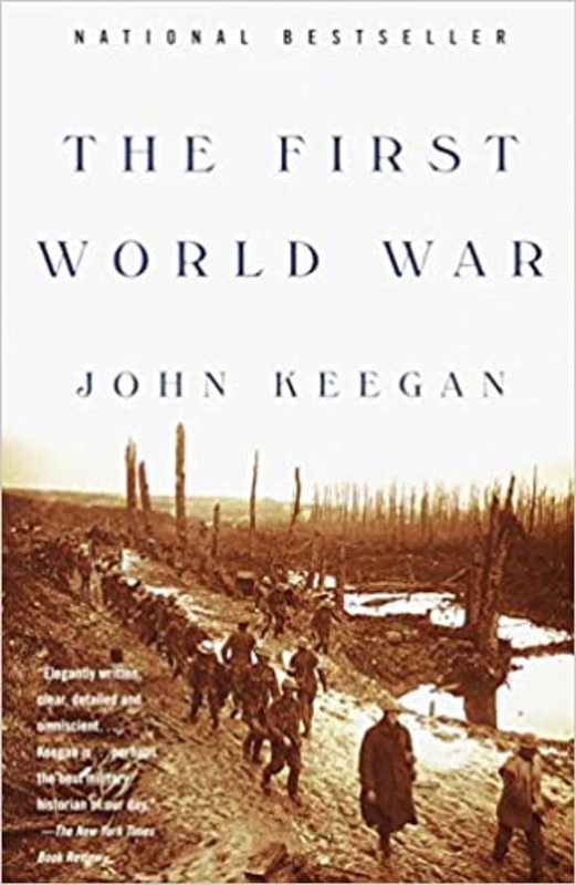 Book cover for "The First World War" by John Keegan