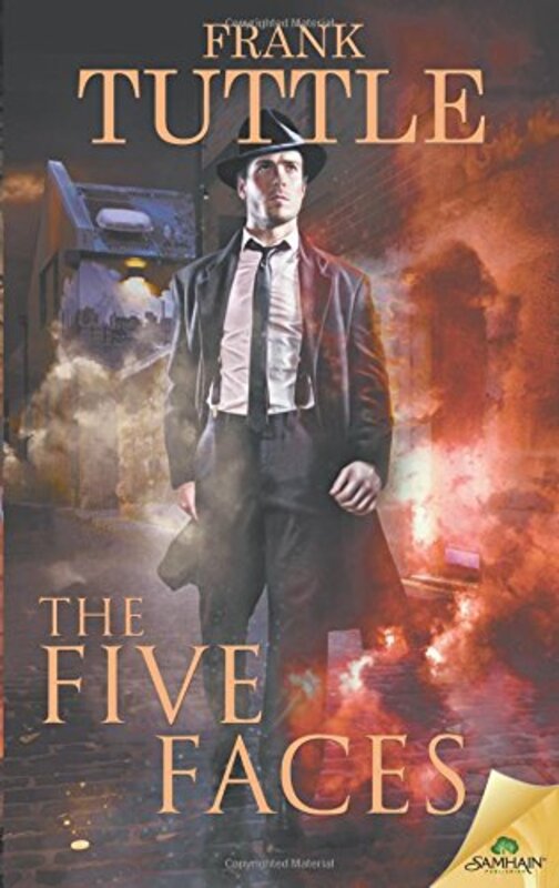 Book cover for "The Five Faces" by Frank Tuttle