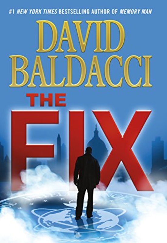 Book cover for "The Fix" by David Baldacci