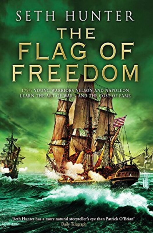 Book cover for "The Flag of Freedom" by Seth Hunter