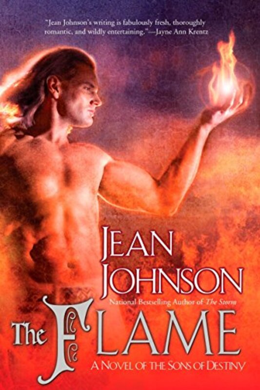 Book cover for "The Flame" by Jean Johnson