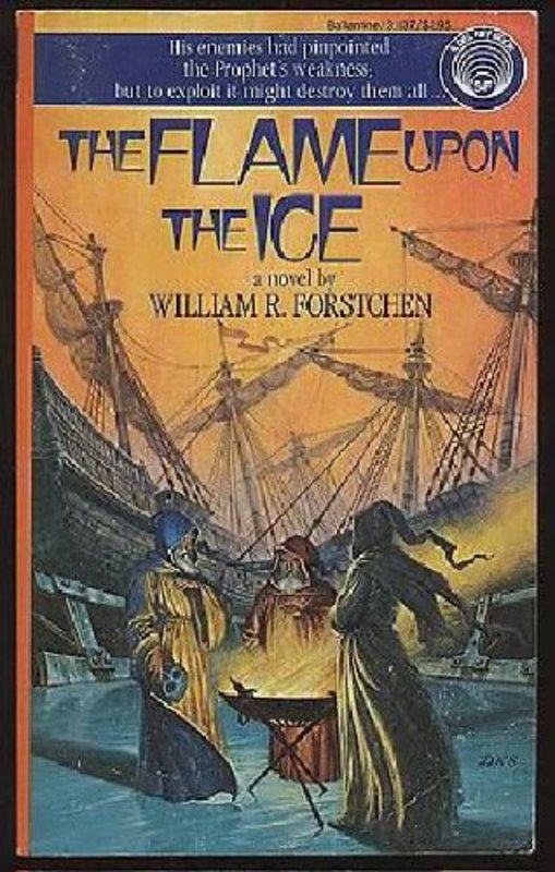Book cover for "The Flame Upon the Ice" by William Forstchen