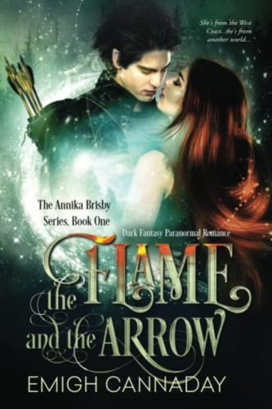 Book cover for "The Flame and the Arrow" by Emigh Cannaday
