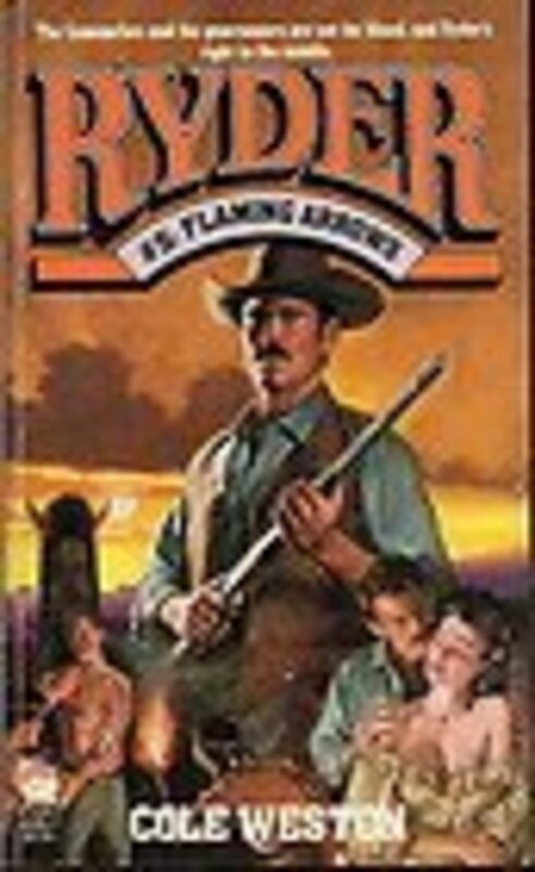 Book cover for "The Flaming Arrows" by Robert J Randisi