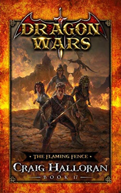 Book cover for "The Flaming Fence" by Craig Halloran
