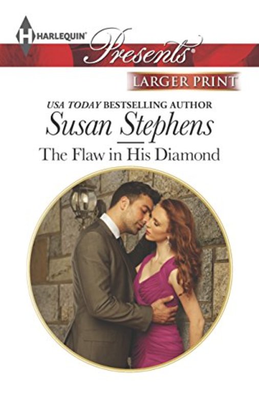 Book cover for "The Flaw in His Diamond" by Susan Stephens