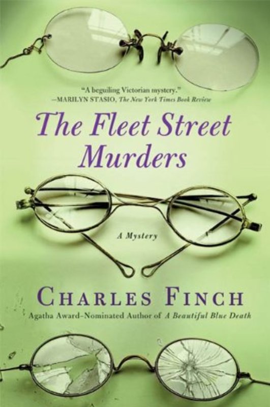 Book cover for "The Fleet Street Murders" by Charles Finch